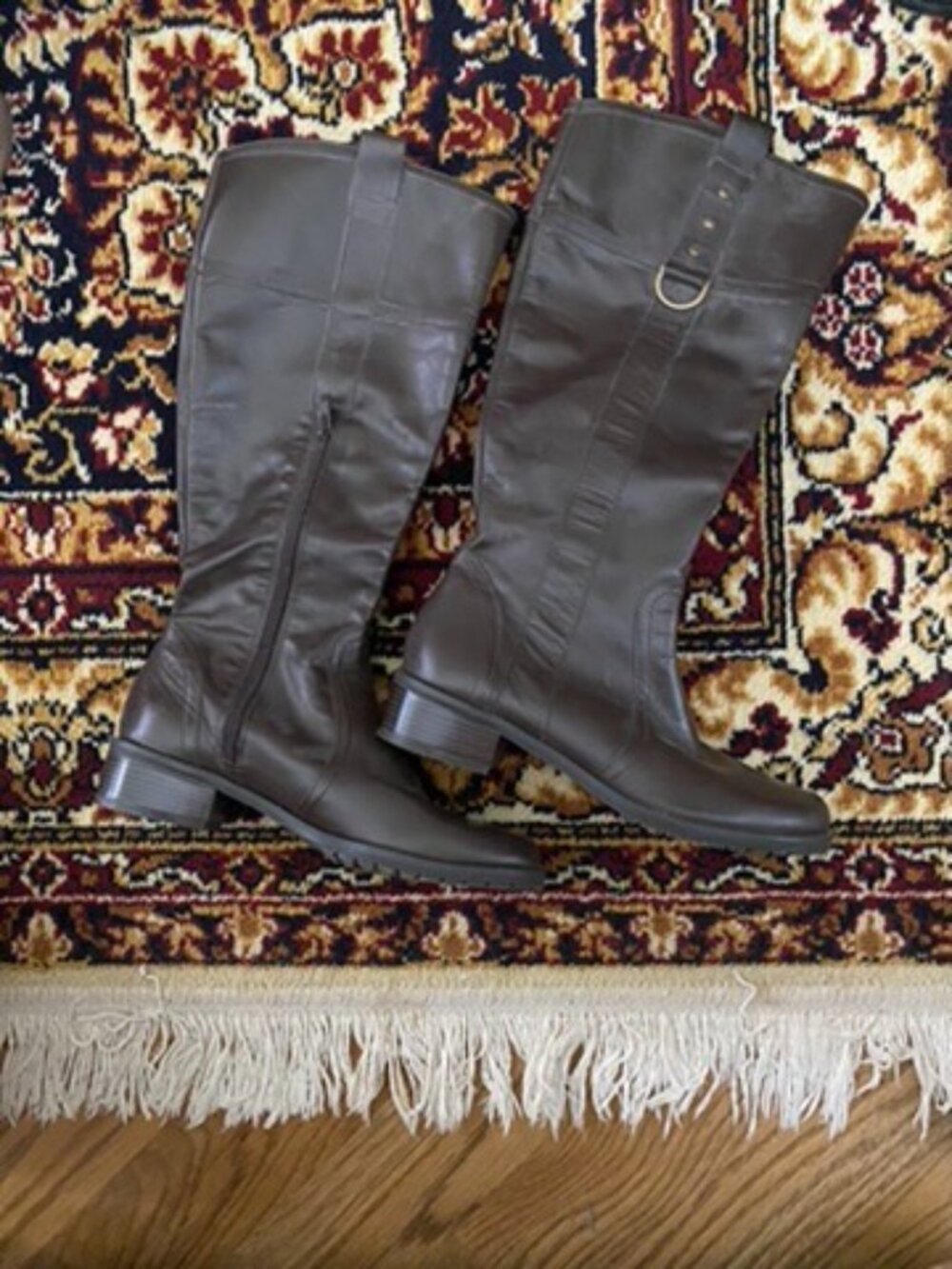 Michelle D - Brown Leather Boots - 7